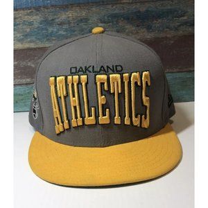 Oakland Athletics Fitted Hat 59fifty New Era Men’s 7 1/2 Gray Baseball A’s